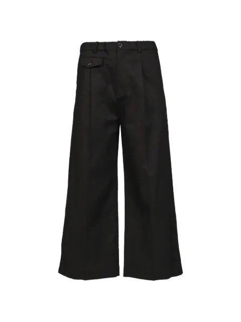 CEDARWOOD Cities' Club wide-cut trousers