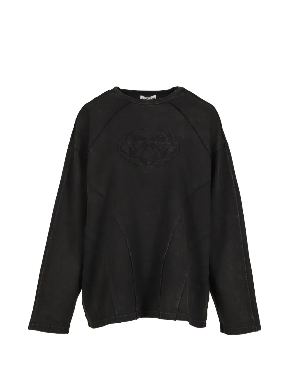 VIVAMUS logo-patch long-sleeve T-shirt