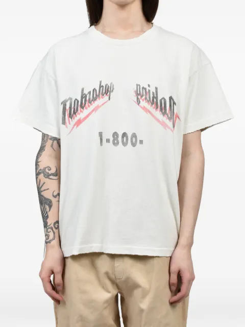 No Bishop No King graphic-print T-shirt