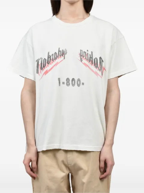 No Bishop No King graphic-print T-shirt