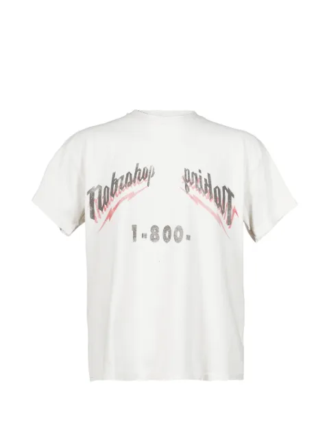 No Bishop No King graphic-print T-shirt