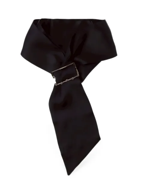 YELLOWSWALLOW embellished silk scarf