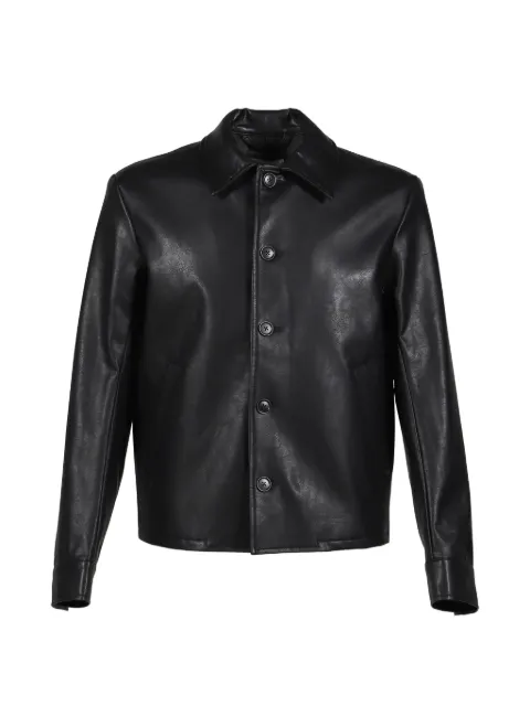 CEDARWOOD Alonzo faux-leather jacket