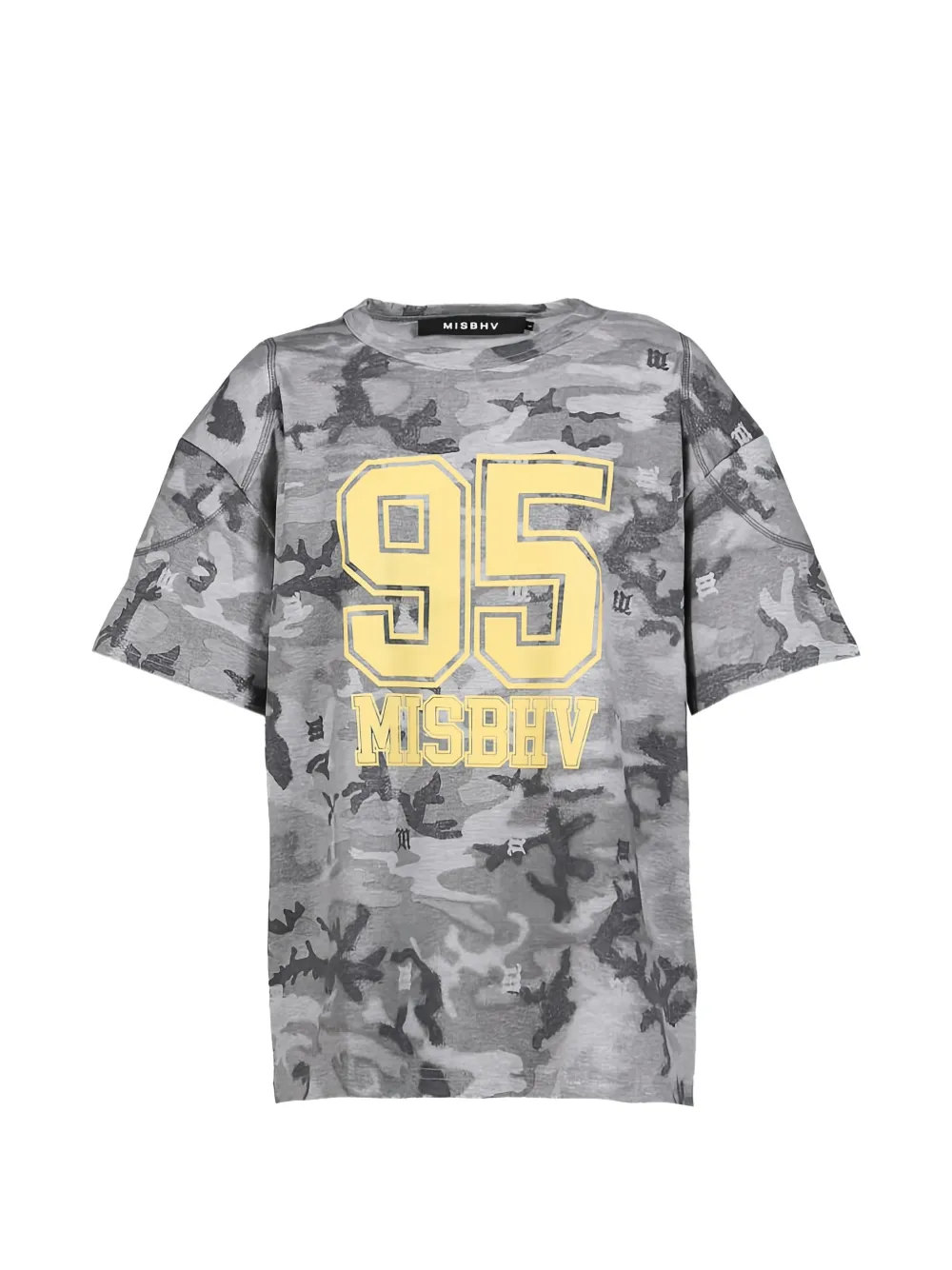 Misbhv Venice Power Graphic-print T-shirt In Gray