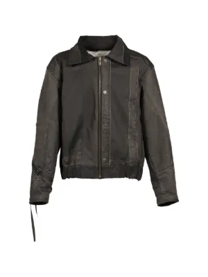 BREATH flap-pocket Leather Jacket | Black | FARFETCH