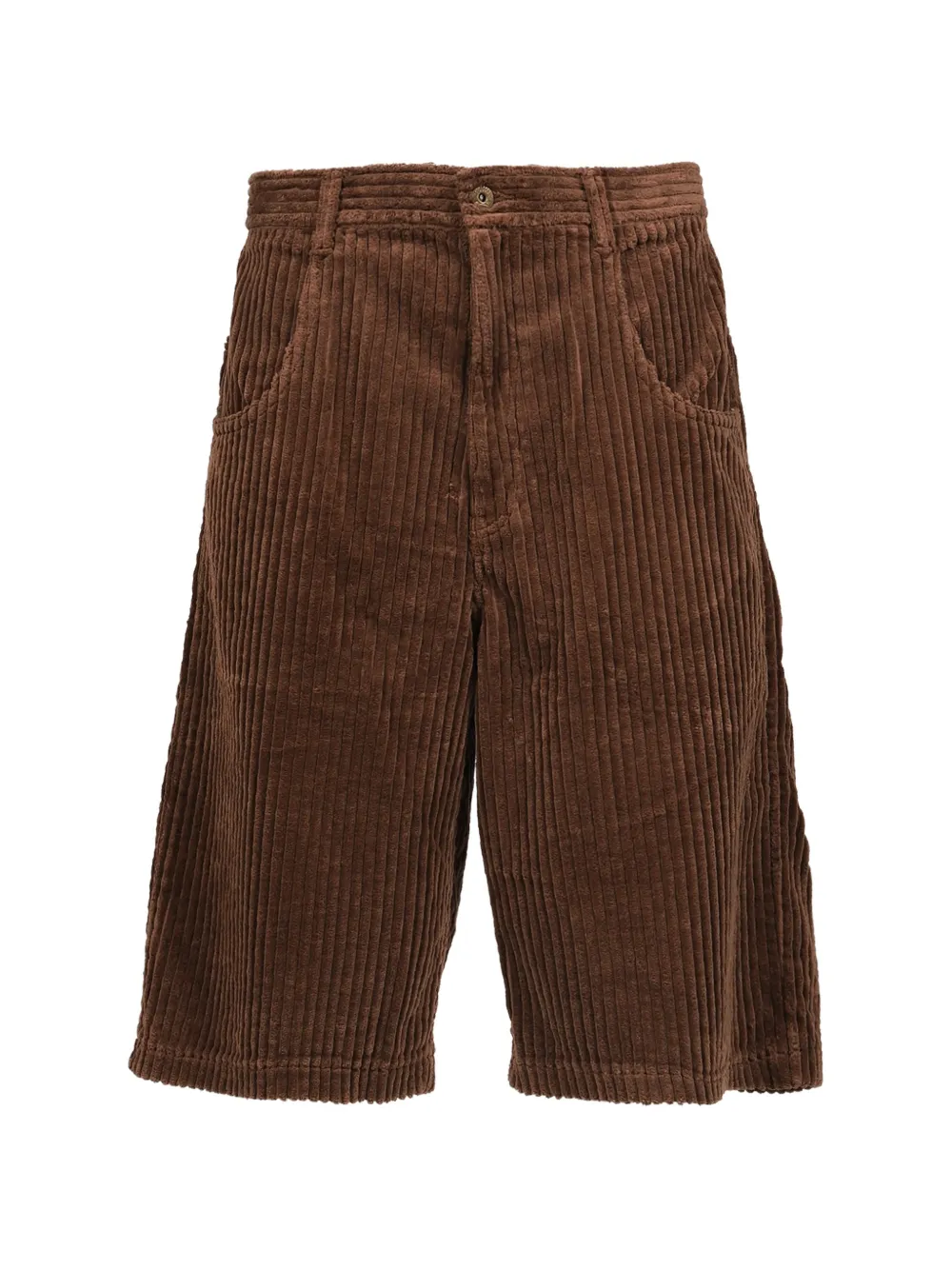 SWJP Jncord corduroy baggy shorts - Marrone