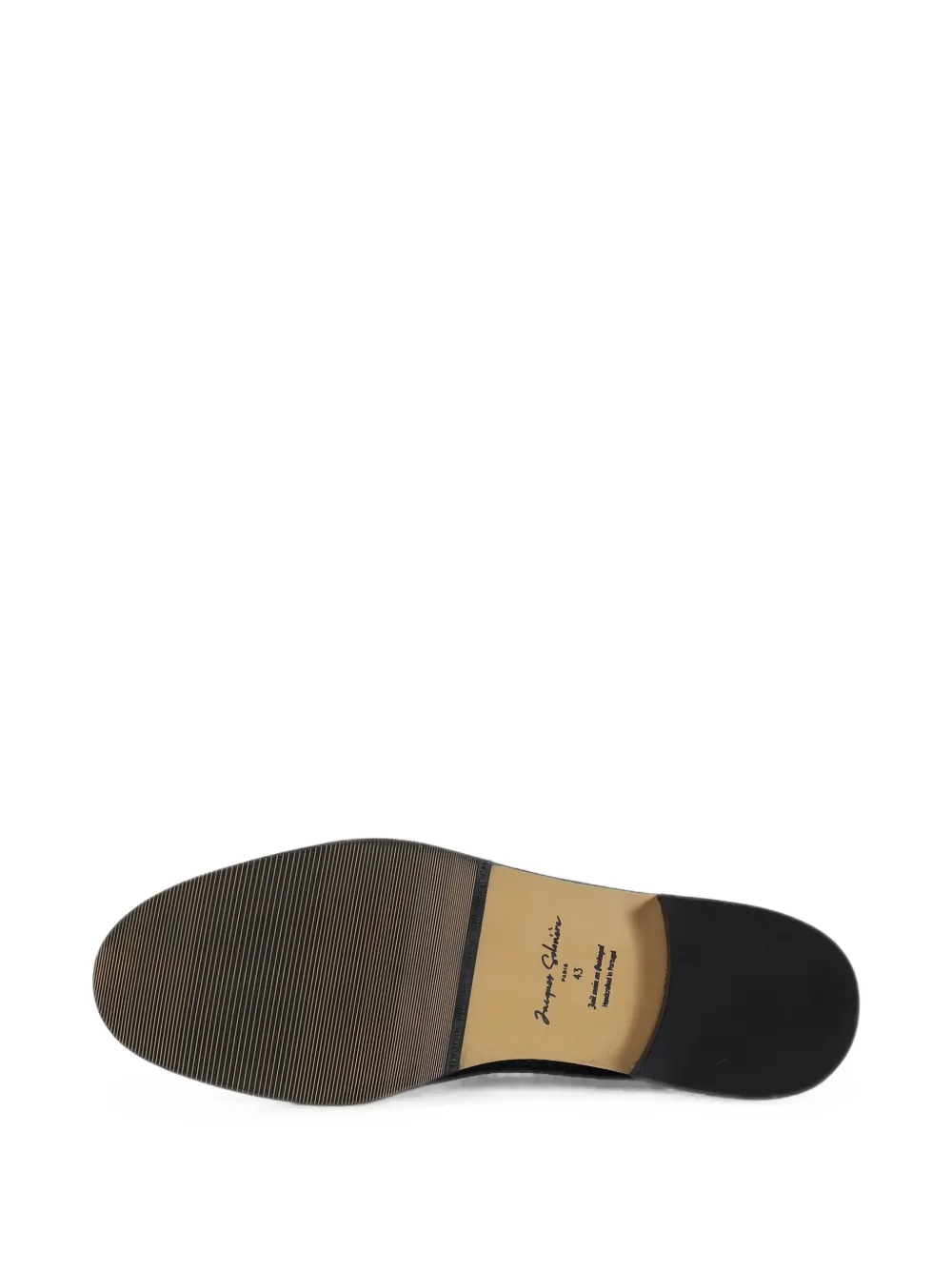 Jacques Solovière Paris Jacques New perforated loafers Zwart