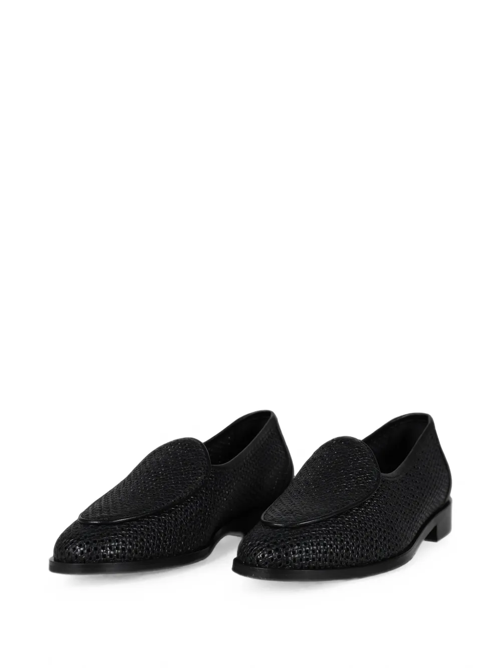 Jacques Solovière Paris Jacques New perforated loafers Zwart