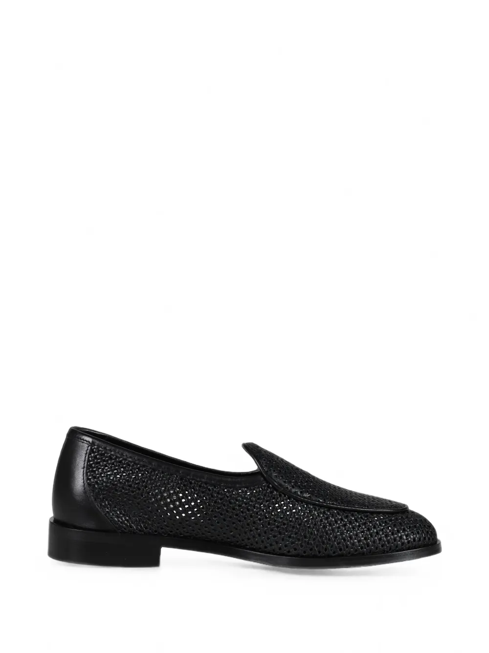 Jacques Solovière Paris Jacques New perforated loafers - Nero
