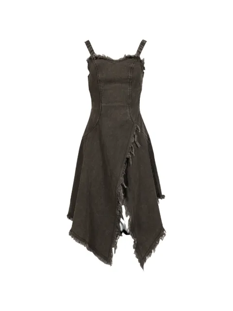 VIVAMUS robe frangée à dos ouvert