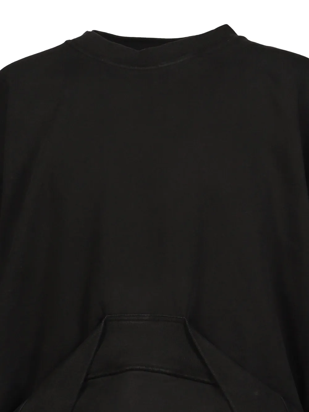 marina yee oversized sweater Zwart