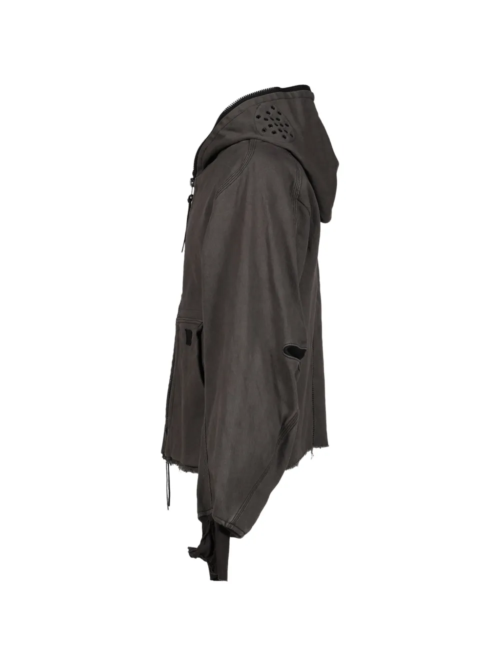 MINUS Combat Active hooded jacket Grijs