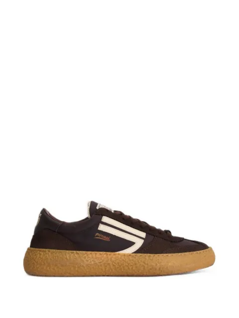 Puraai logo-patch panelled sneakers