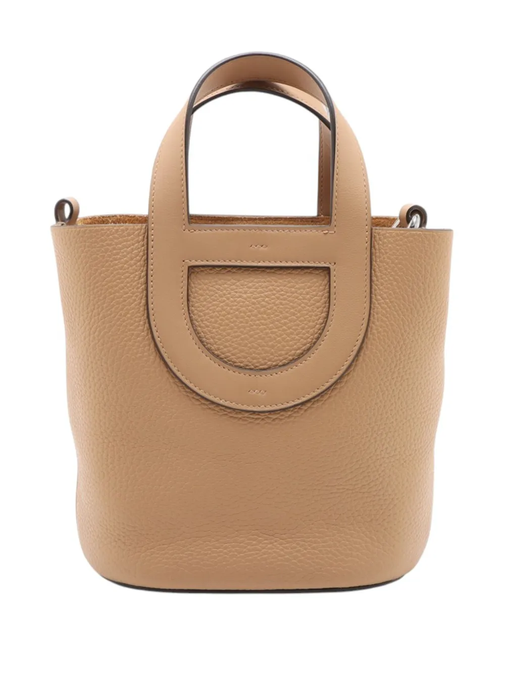 Hermès Pre-Owned 2023 Clemence and Swift In The Loop Handtasche 18cm - Braun
