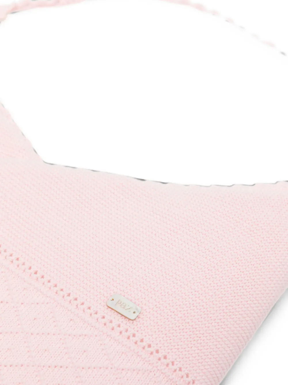 Paz Rodriguez Gebreide slaapzak met strikdetail Roze