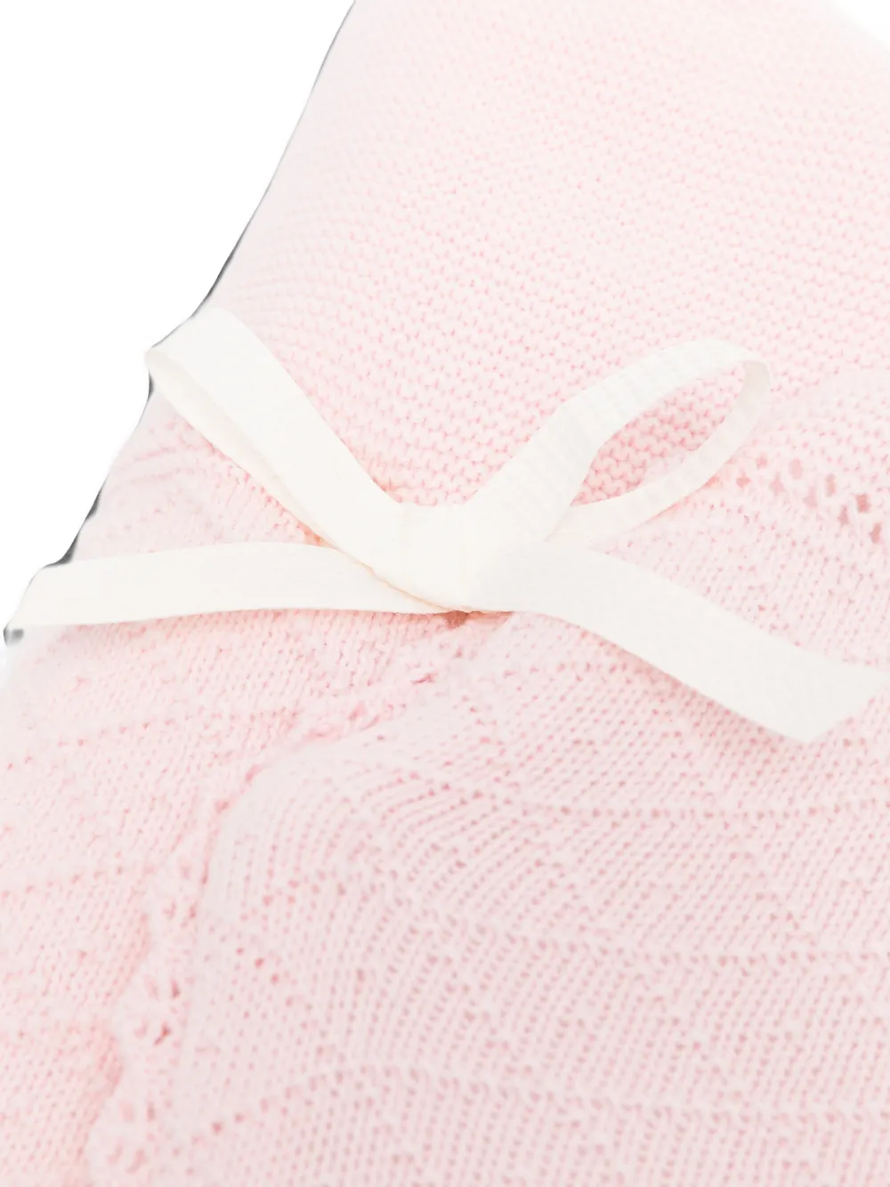 Paz Rodriguez Gebreide slaapzak met strikdetail Roze