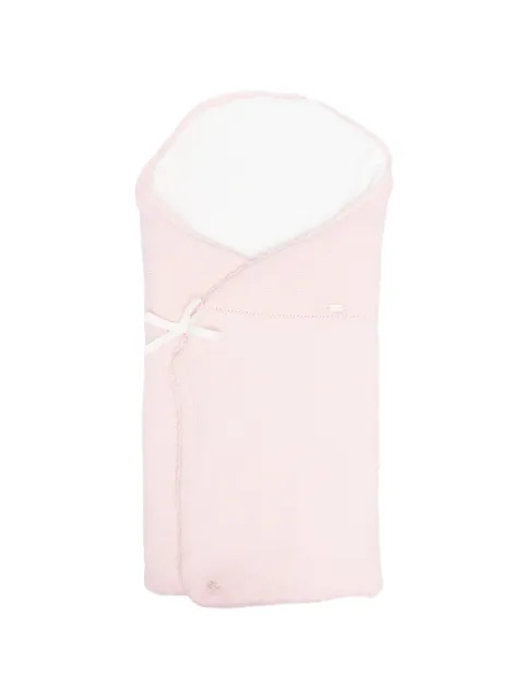 Paz Rodriguez bow-detail knitted sleep bag