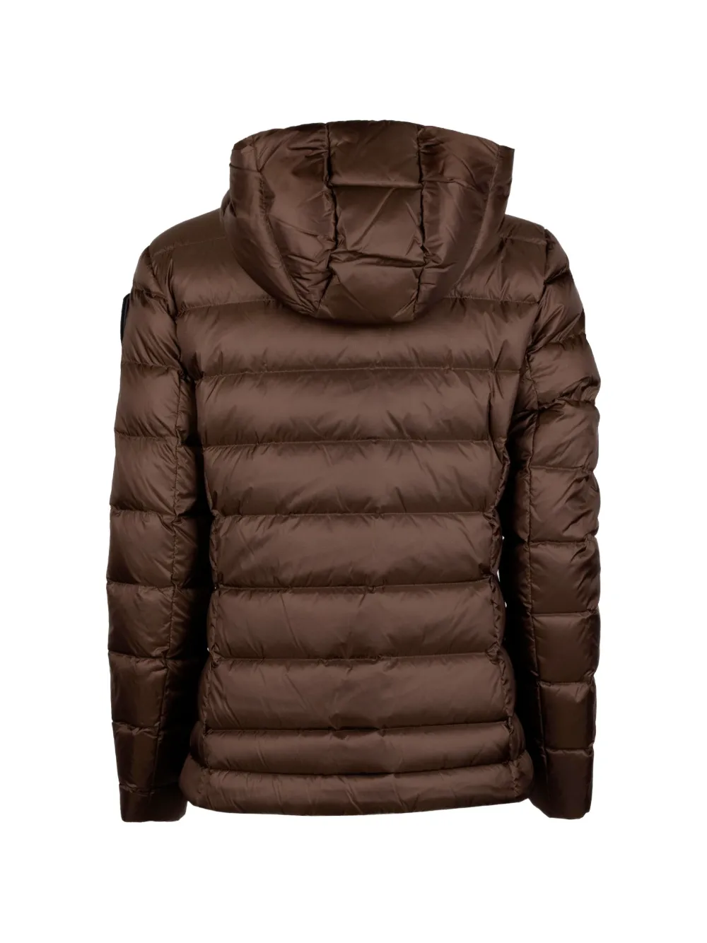 Blauer Charme gewatteerd jack met capuchon Bruin