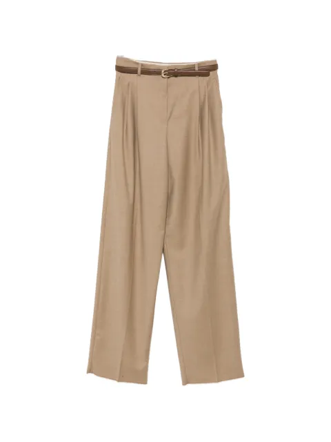 Max Mara pleated wide-leg trousers