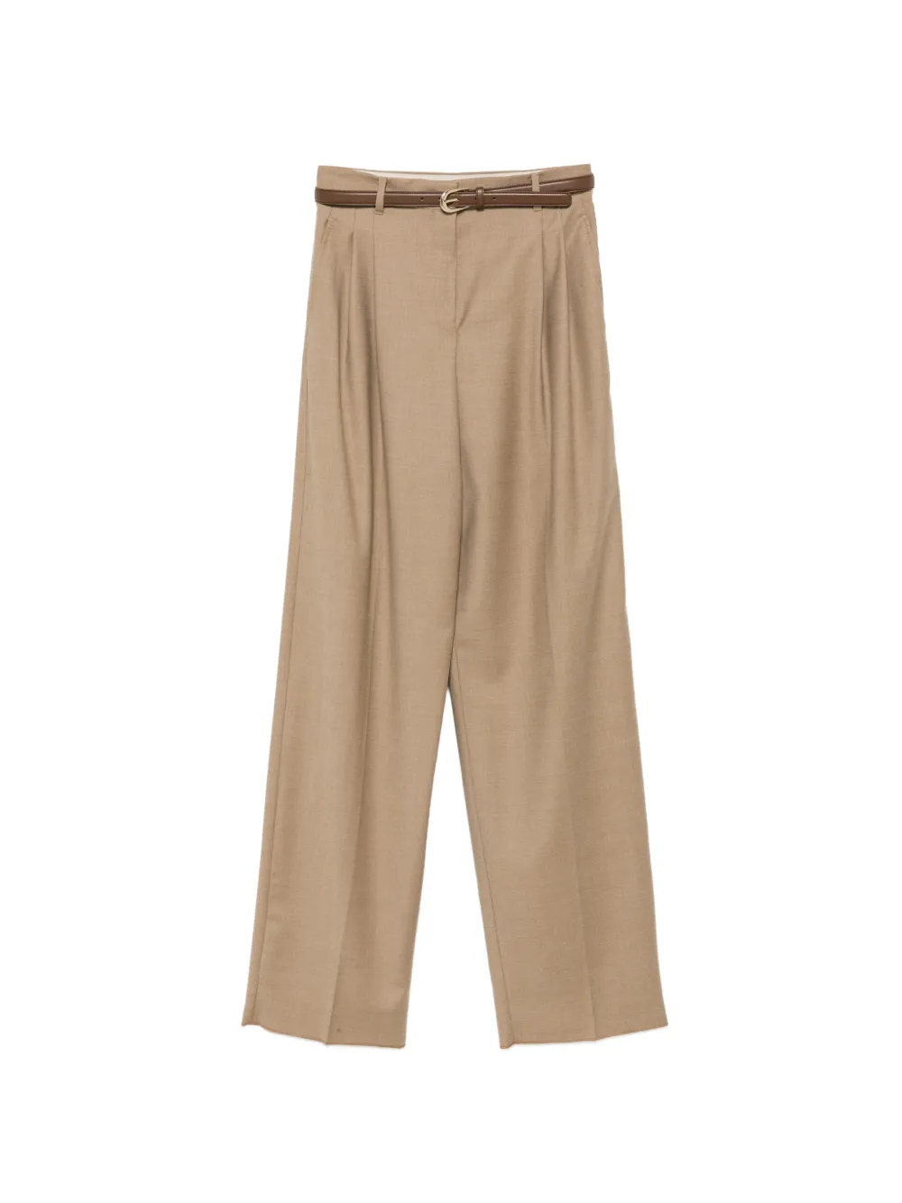 Max Mara pleated wide-leg trousers