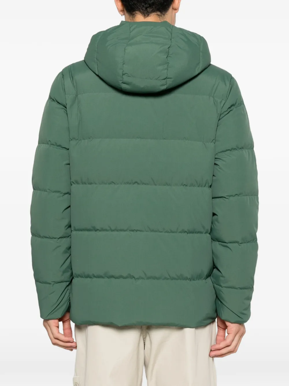 Patagonia Gewatteerd jack met capuchon Groen