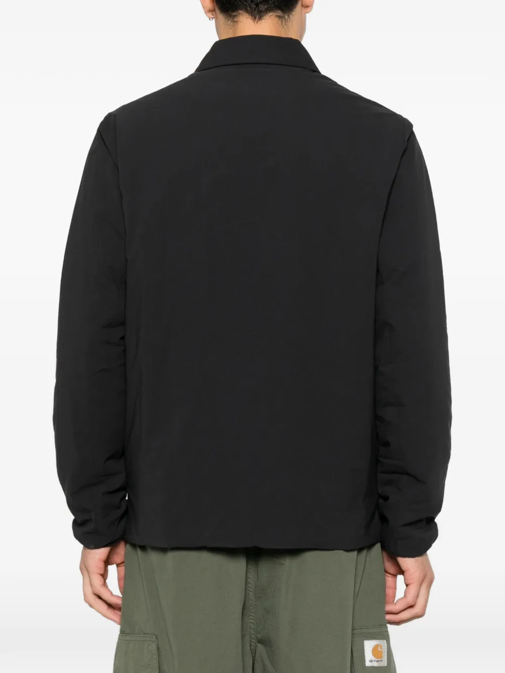 Patagonia Shirtjack met drukknopen Zwart