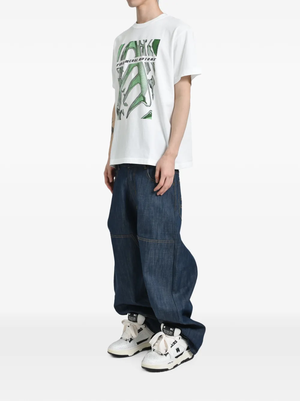 The Edge of Earth™ Mori baggy jeans Blauw