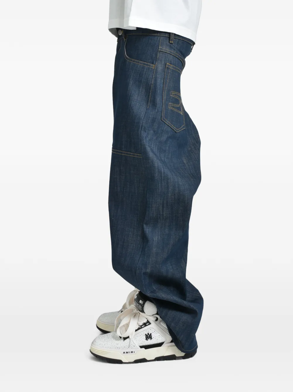The Edge of Earth™ Mori baggy jeans Blauw