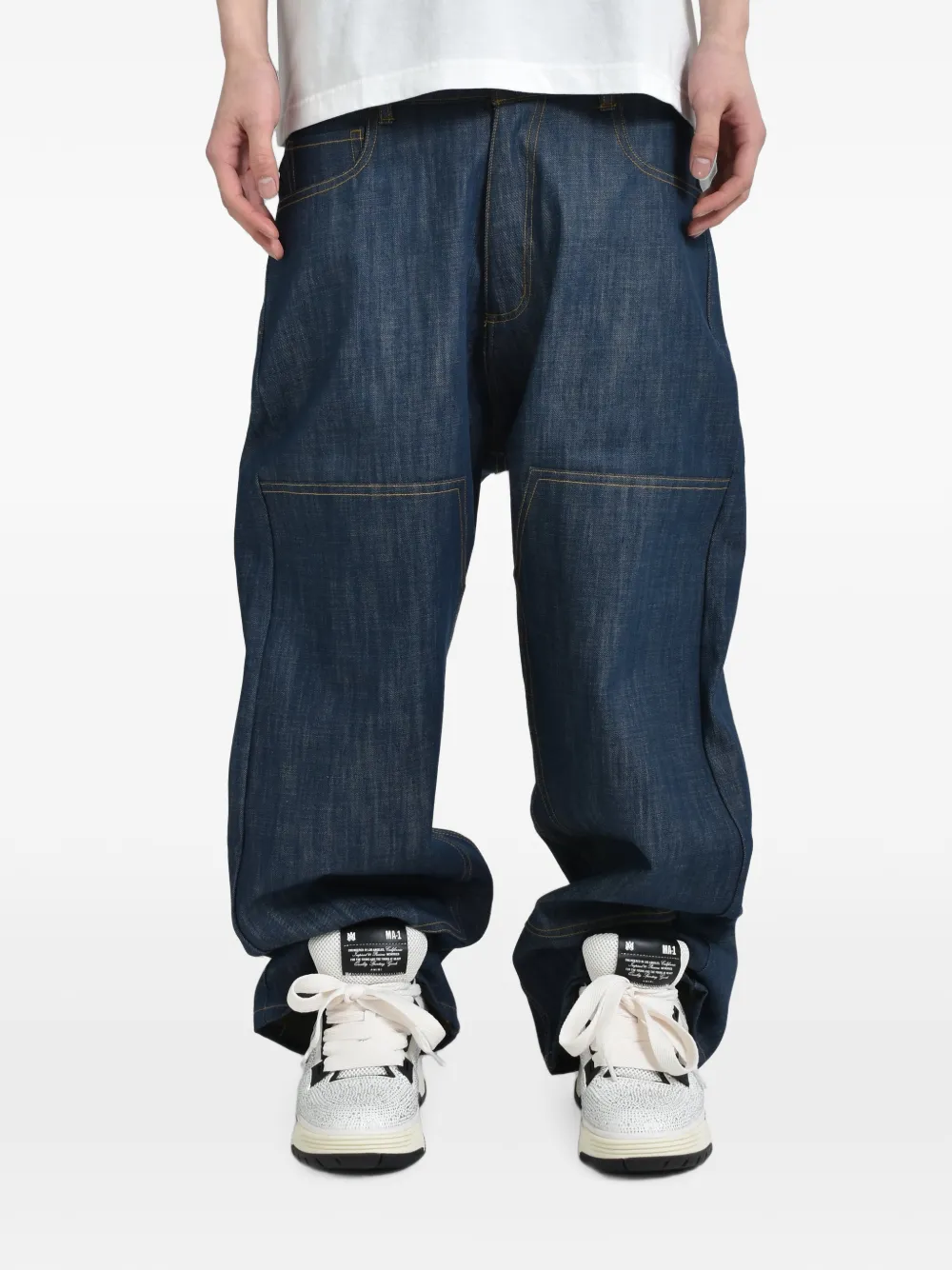 The Edge of Earth™ Mori baggy jeans Blauw