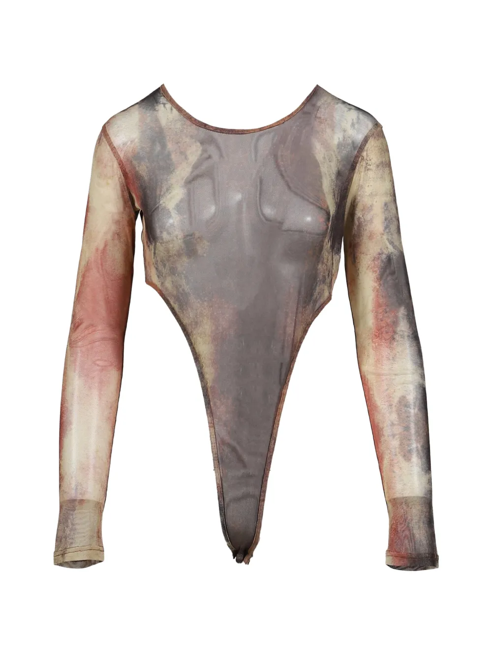 VIVAMUS Earth tie-dye bodysuit