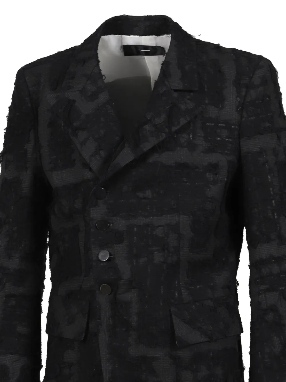 MINUS Geruite blazer Zwart