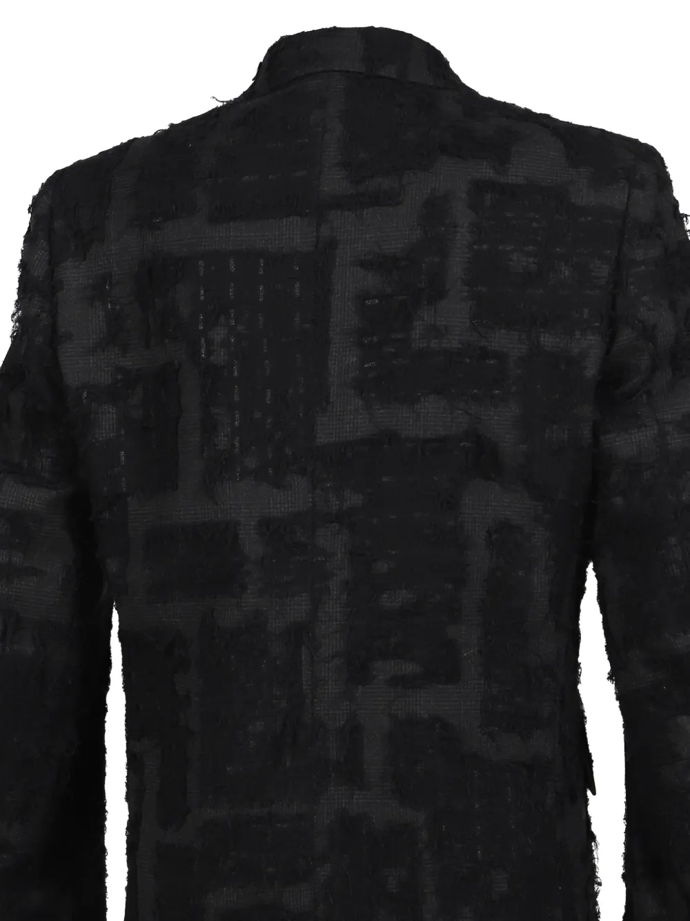 MINUS Geruite blazer Zwart