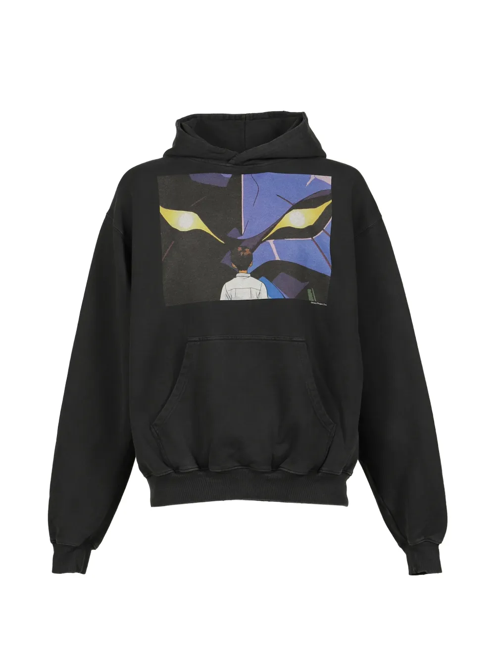 EVANGELI0N 95 x Neon Genesis Evangelion Angel Attack graphic-print hoodie - Nero