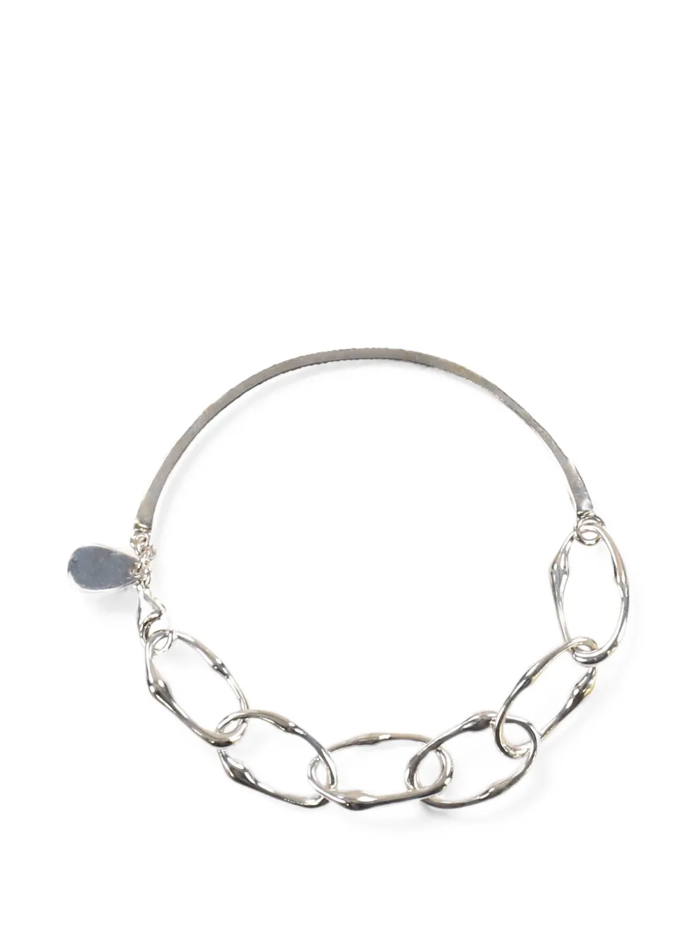 LE MANDORLE Lena link bracelet - Silber