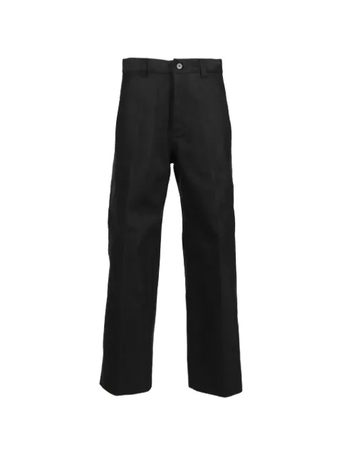 BIBLIOTHERK moleskin straight-leg trousers