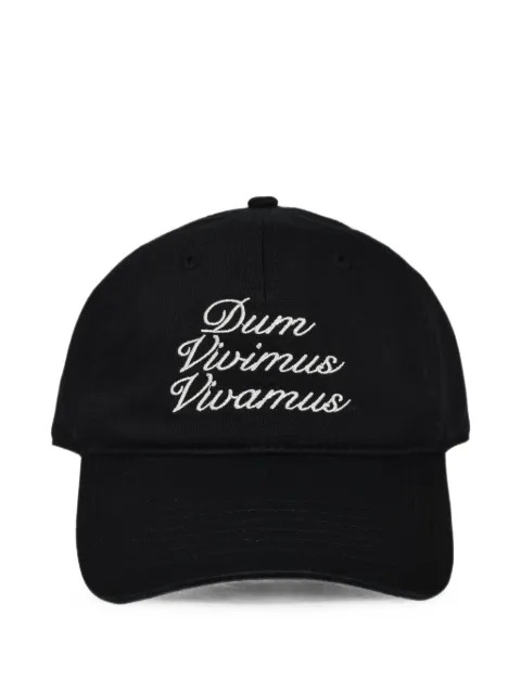 VIVAMUS casquette en coton à logo brodé