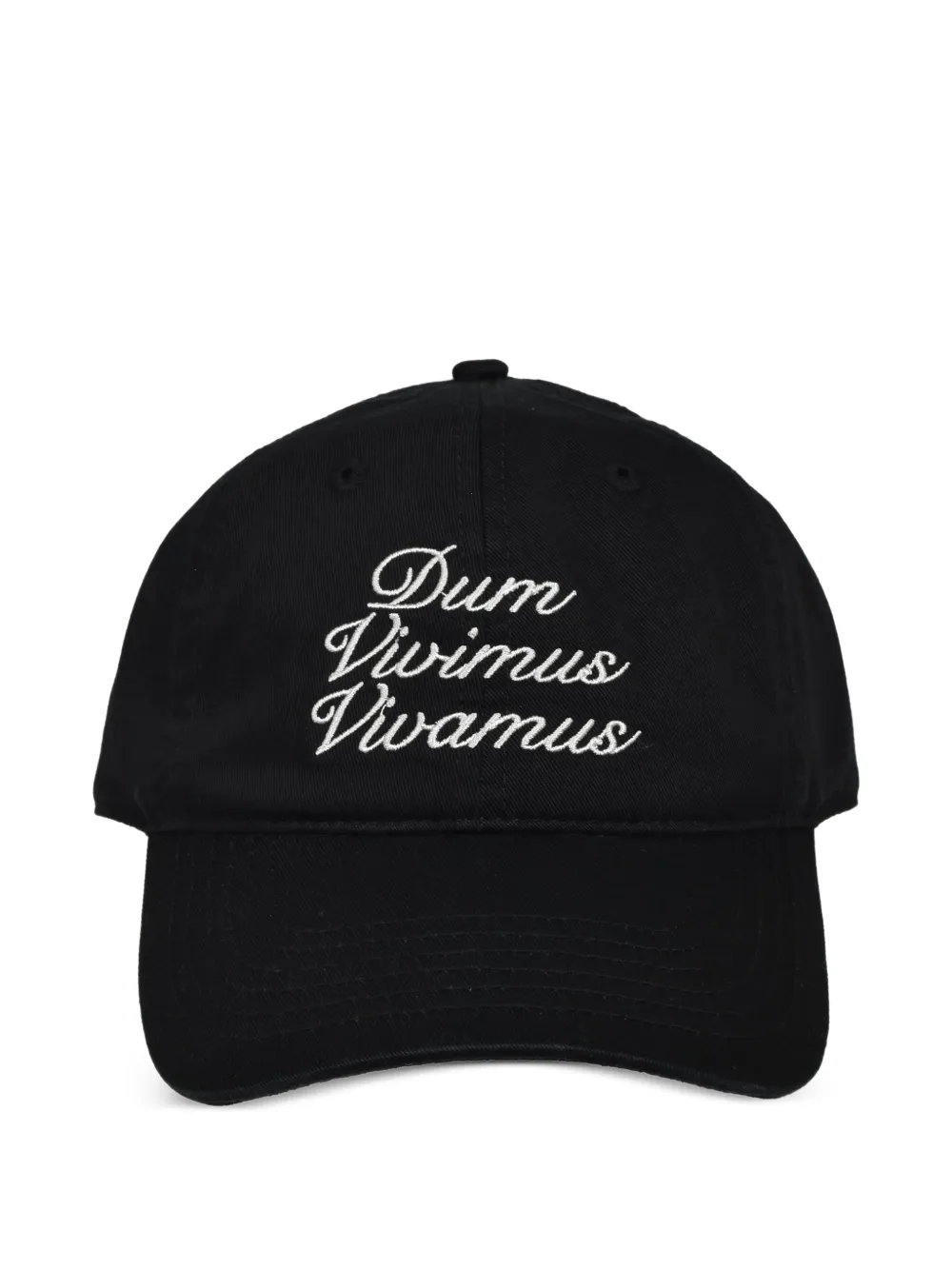 VIVAMUS logo-embroidered cotton cap · One Size