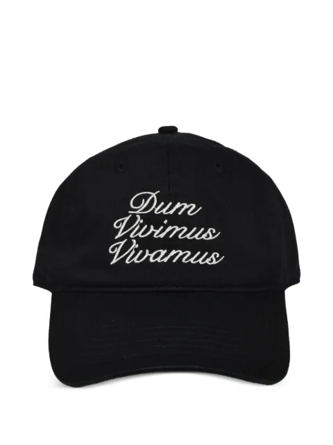 VIVAMUS casquette en coton à logo brodé