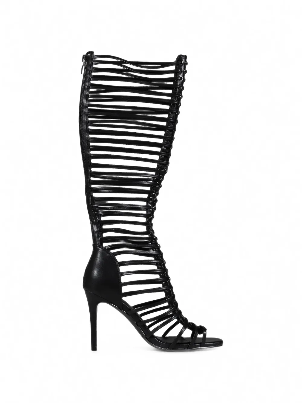 NIIHAI Lock Up open-toe heeled sandals