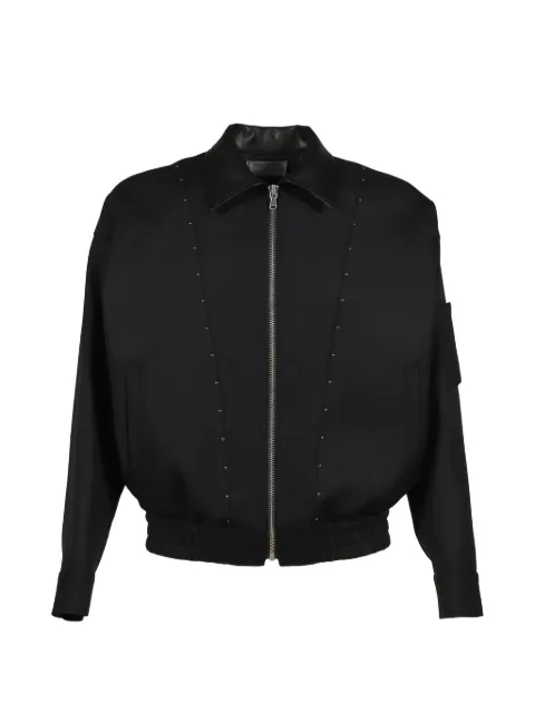 CEDARWOOD studded wool jacket