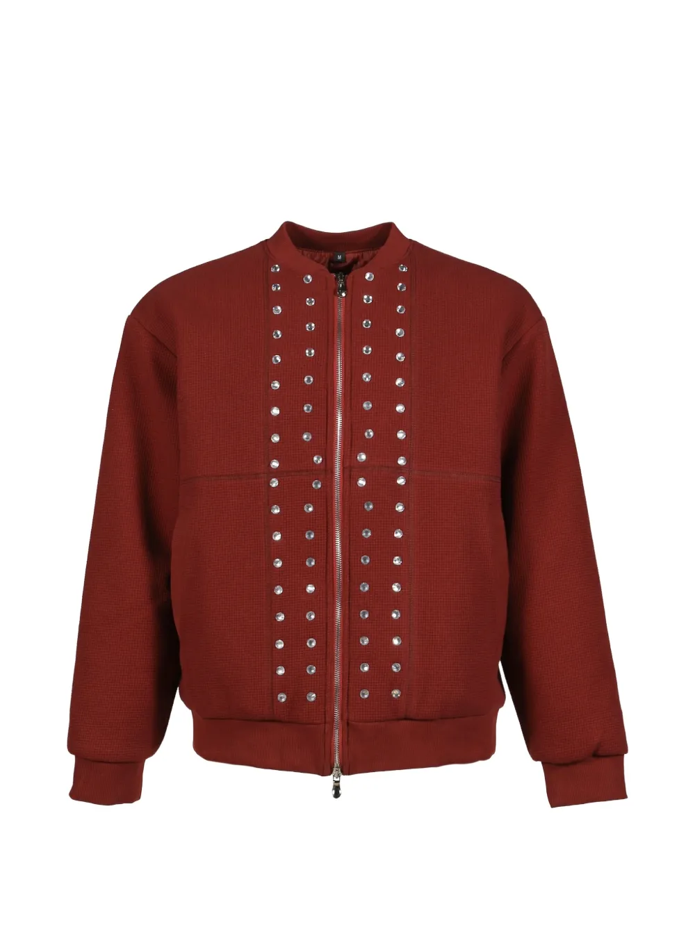 The Edge of Earth™ Barilouche crystal-embellished quilted jacket - Rot