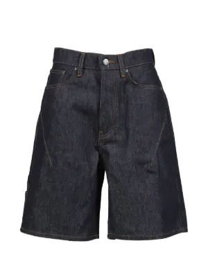 Off-White デニムショートパンツ | ブルー | FARFETCH JP