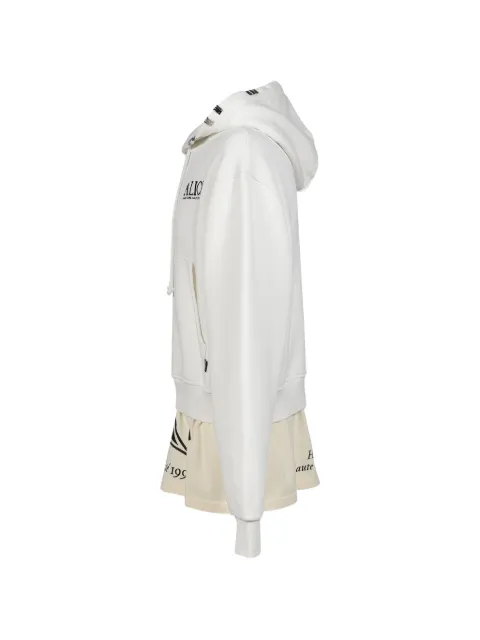 N.HOOLYWOOD Co-Tour layered logo-print hoodie