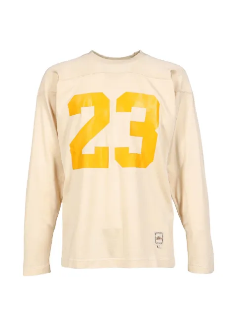 Dear BORO number-print T-shirt
