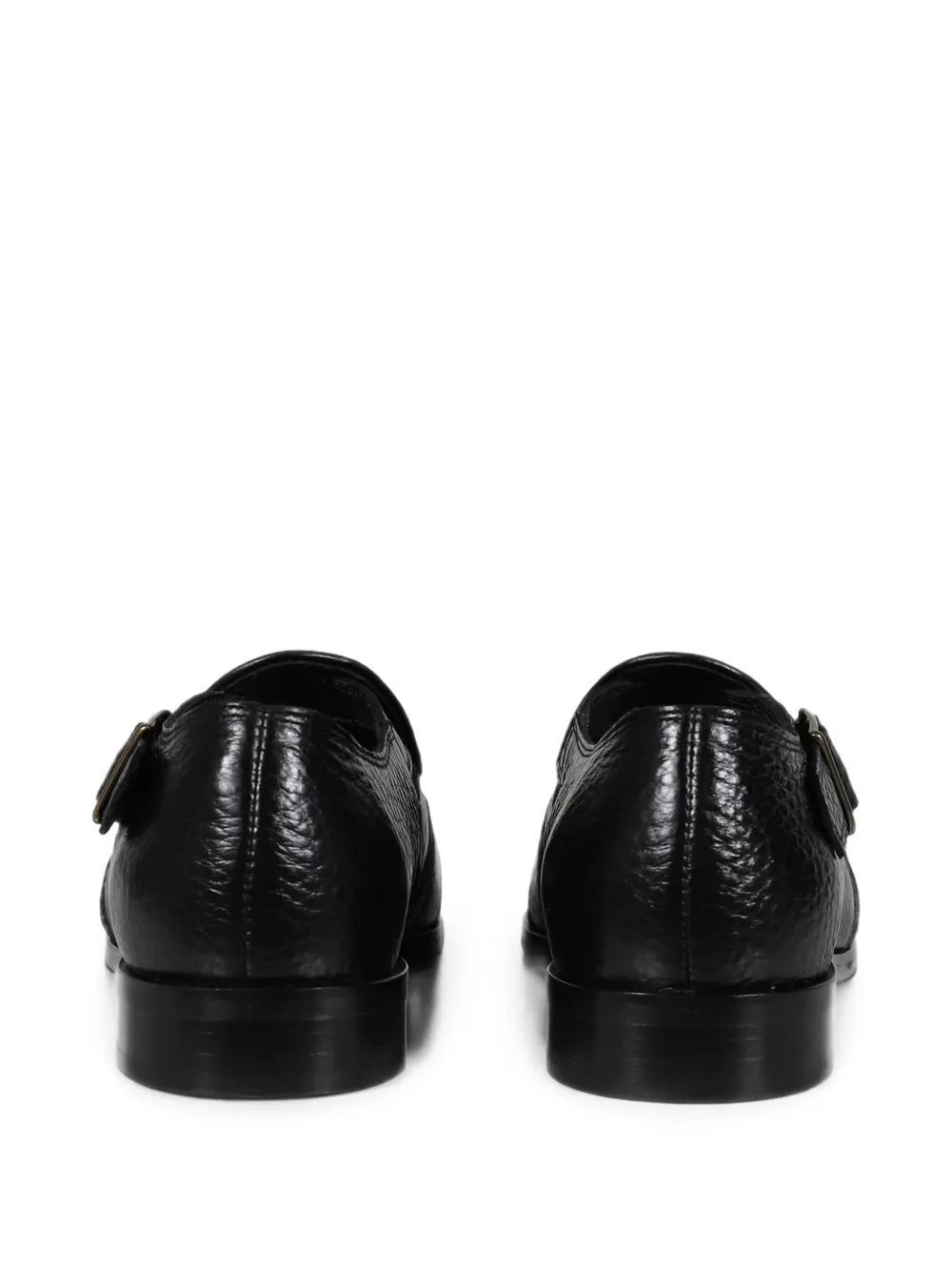 Jacques Solovière Paris Franck leather sandals Zwart