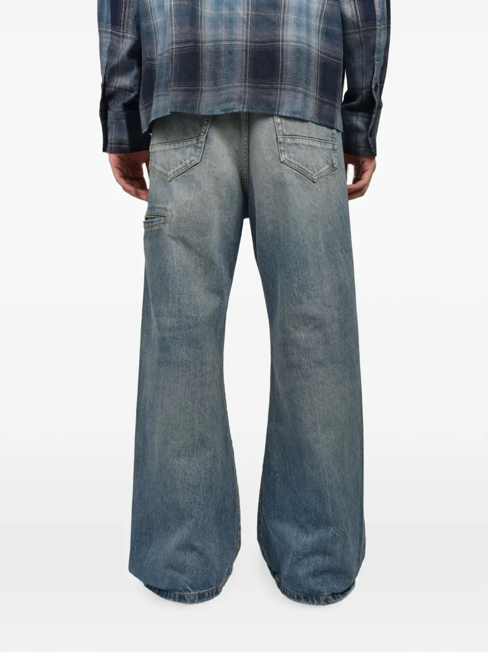 CEDARWOOD Saunter bootcut jeans Blauw