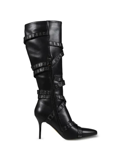 NIIHAI strappy knee-high boots