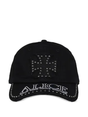 Denim Tears x Hardies NYC フローラル トラッカーキャップ | ブラック