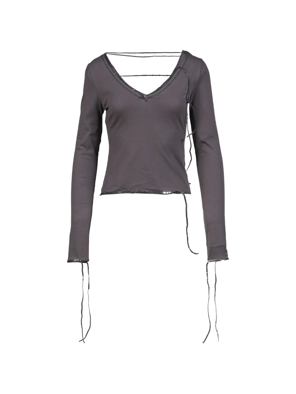 Jaded London sequin-embellished strap-back top
