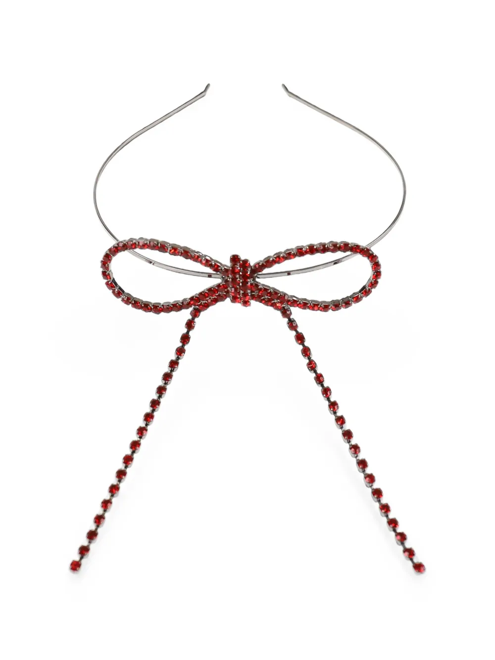 YELLOWSWALLOW Haarband met strik Rood